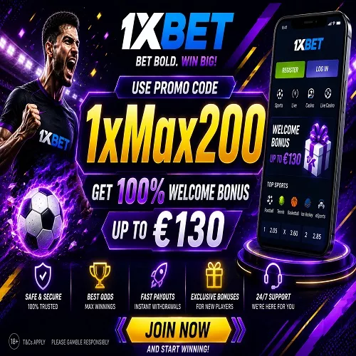 1xBet Promo Code Registration Free Spins 2026: BTC777