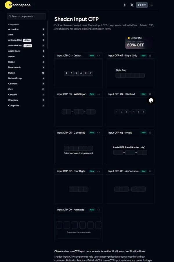 Shadcn UI Blocks, Templates, and Components | Free and Pro