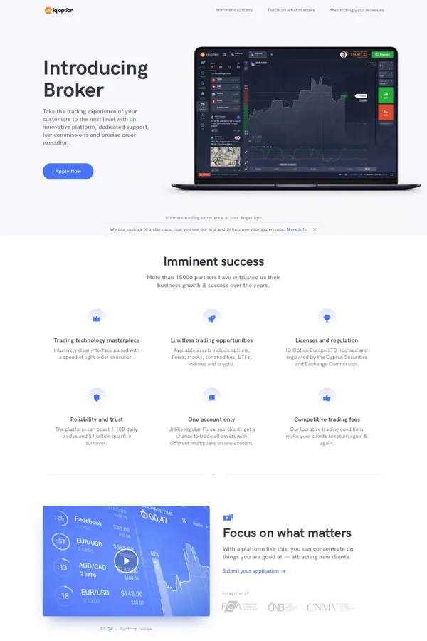 Introducing Broker - website design inspiration
