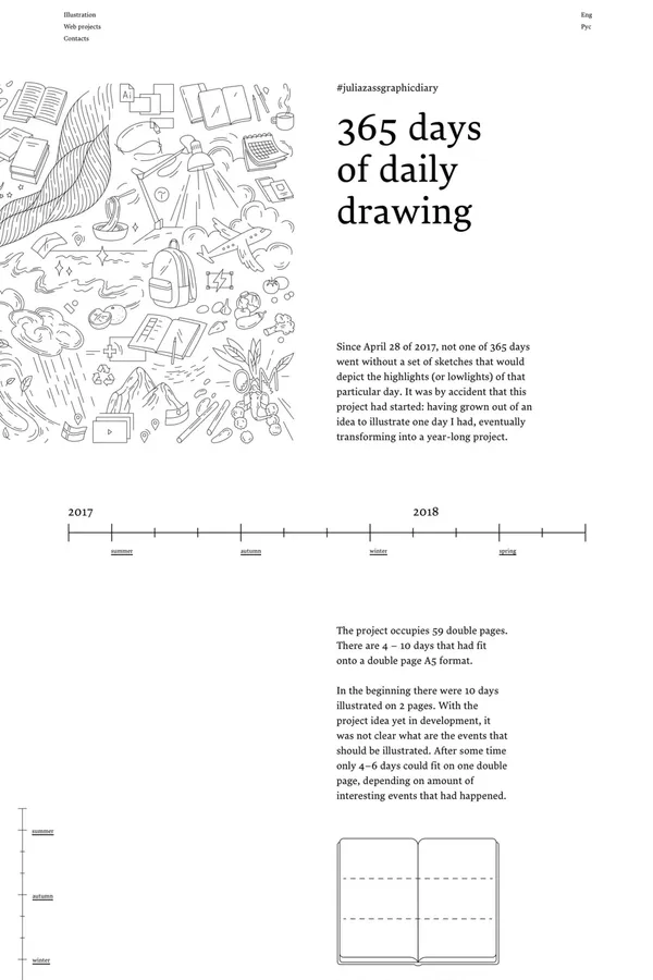 365 Days of Daily Drawing - Other design inspiration