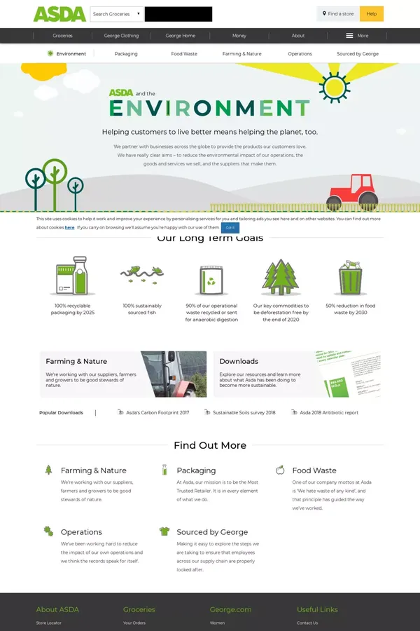 Asda.com - Online Food Shopping, George, & more - website design inspiration
