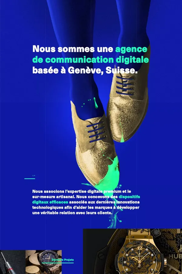Details - agence de communication digitale basée à Genève - Suisse - Portfolio design inspiration