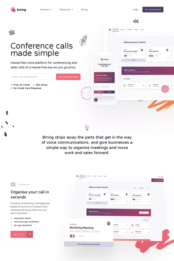 Brring — Conference Calls Made Simple