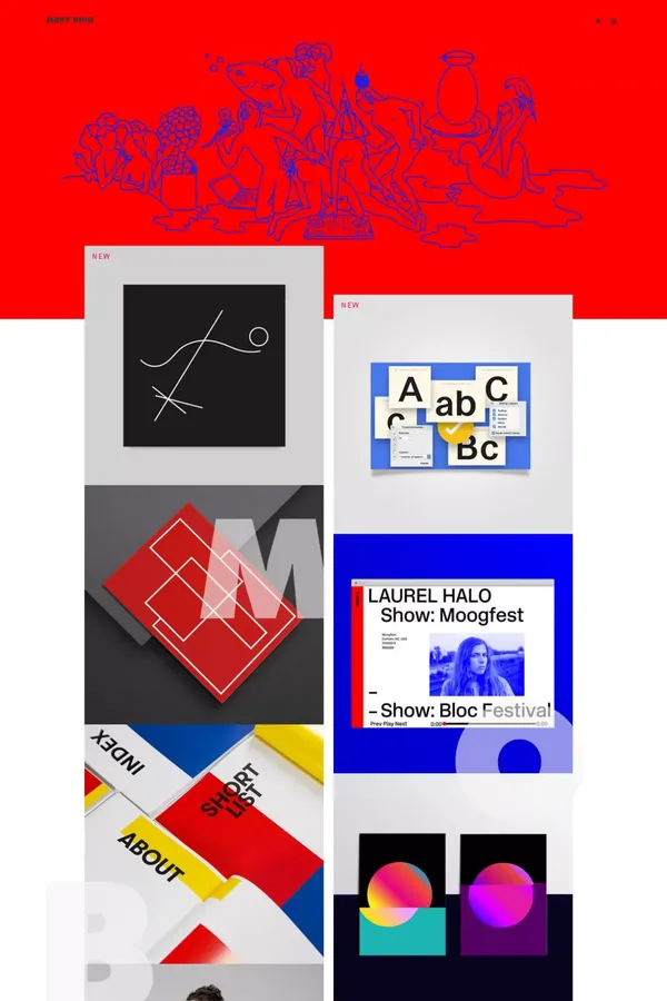 Moby Digg | creative digital agency and design studio - Portfolio design inspiration
