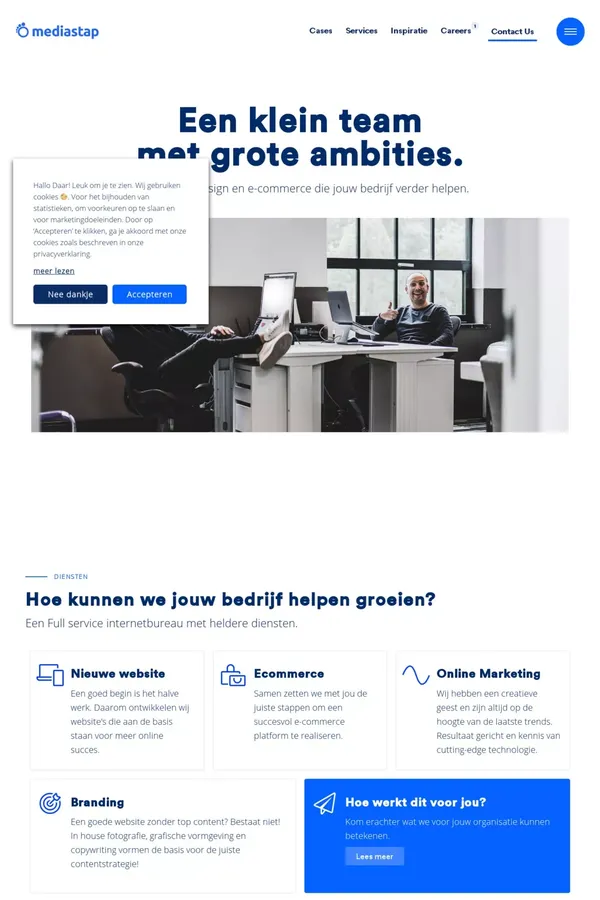 Home - Mediastap - website design inspiration