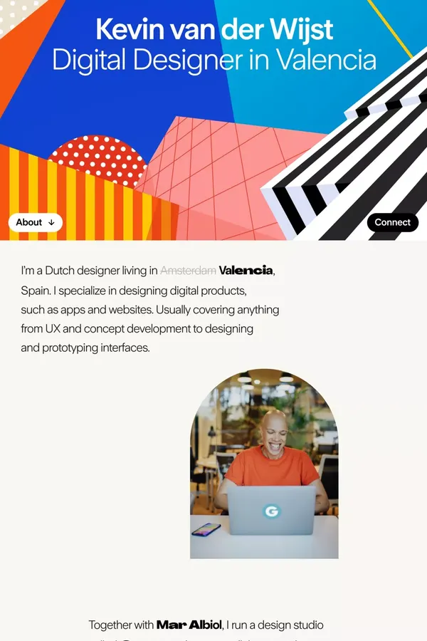 Kevin van der Wijst — Digital Designer in Valencia - Portfolio design inspiration