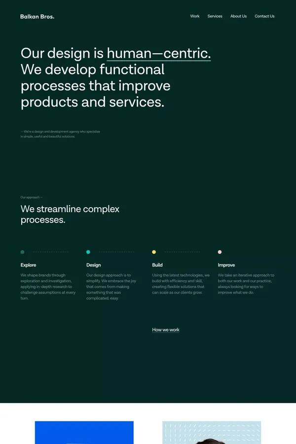 BB Agency - Balkan Bros. - Portfolio design inspiration