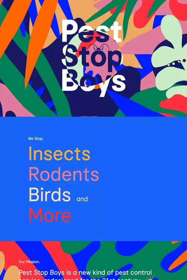 Pest Stop Boys - Pest Control in South East England - Other design inspiration