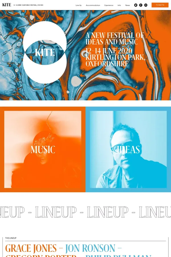 KITE FESTIVAL - A NEW FESTIVAL OF IDEAS AND MUSIC - Other design inspiration