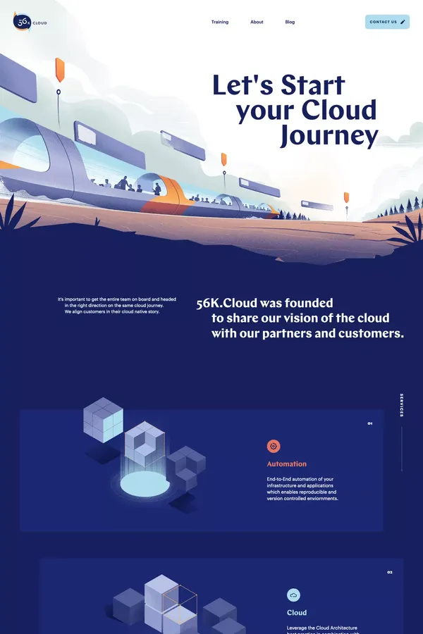 56k - Portfolio design inspiration