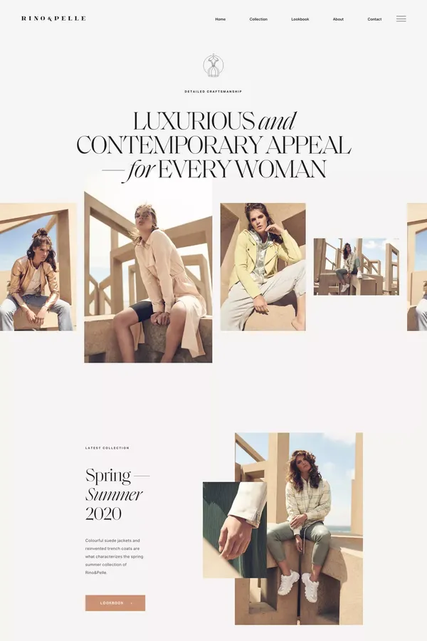 Rino & Pelle — Home - Ecommerce design inspiration