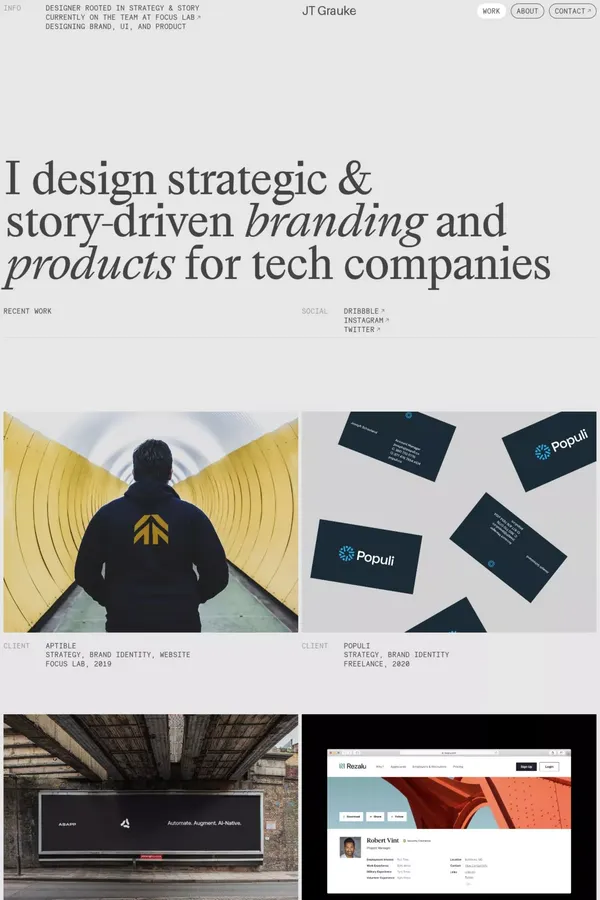 http://jtgrauke.com/ - Portfolio design inspiration