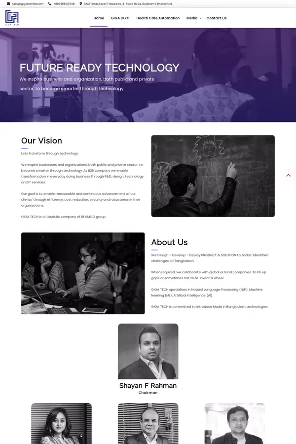 Giga Tech Limited | A Technology Company by Beximco – Giga Tech Limited | A Technology Company by Beximco - website design inspiration
