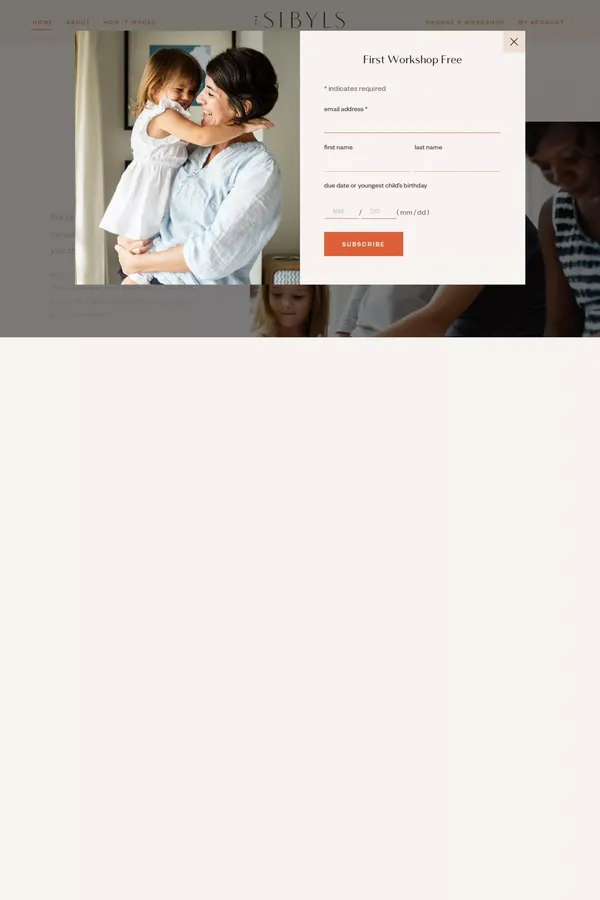 Home - The Sibyls - website design inspiration