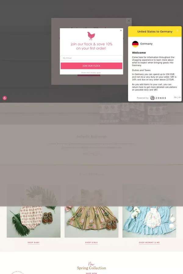 	Pink Chicken   	 - website design inspiration