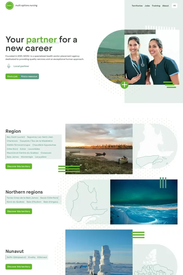 Home - MON+ - website design inspiration