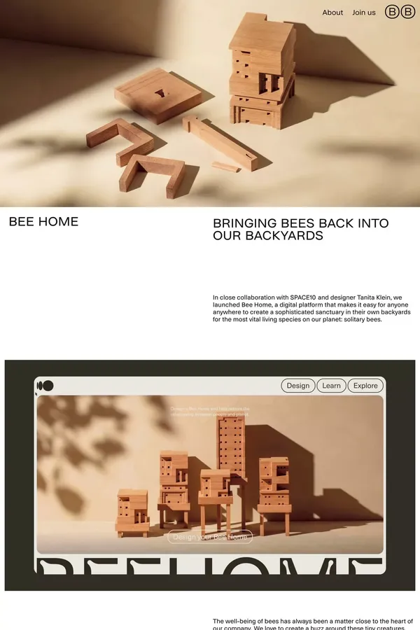 Bee Home | Bakken & Bæck | A technology-driven design studio - Portfolio design inspiration