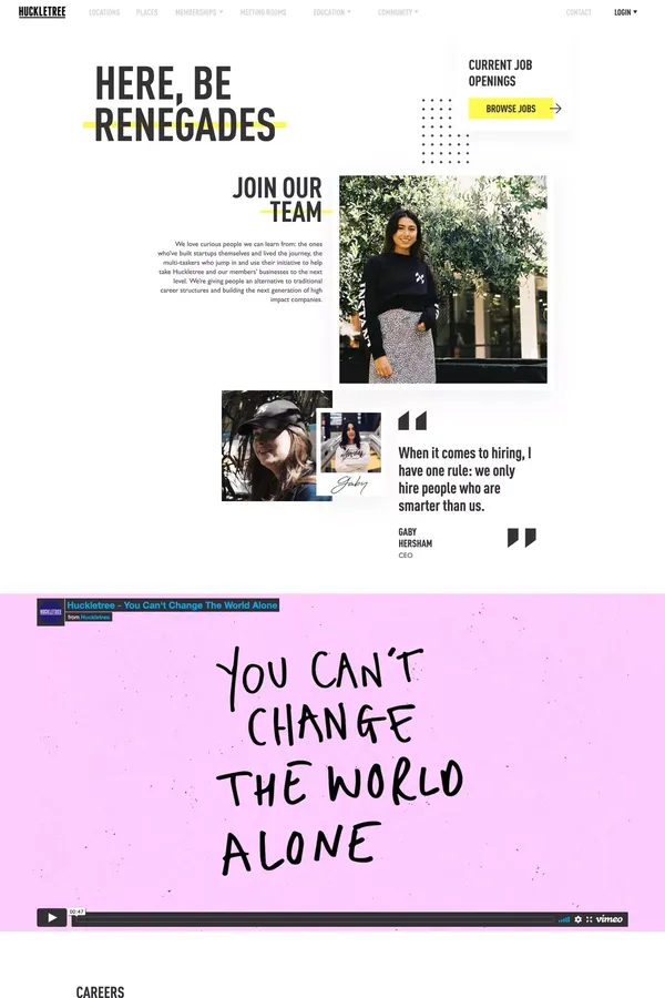 Join Huckletree | Coworking Jobs London, Manchester, Dublin & Oslo - Other design inspiration