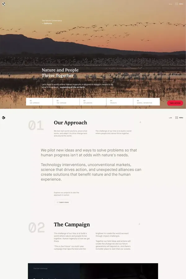 About | The Nature Conservancy - California - Other design inspiration