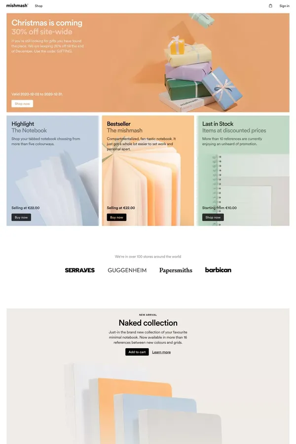 mishmash® — Everyday tools - Ecommerce design inspiration