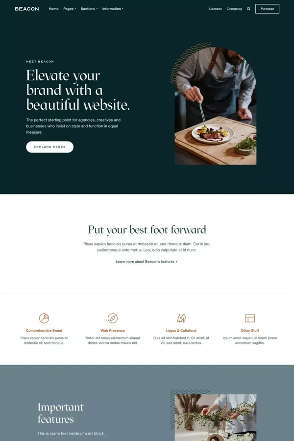 Beacon - Webflow Website Template