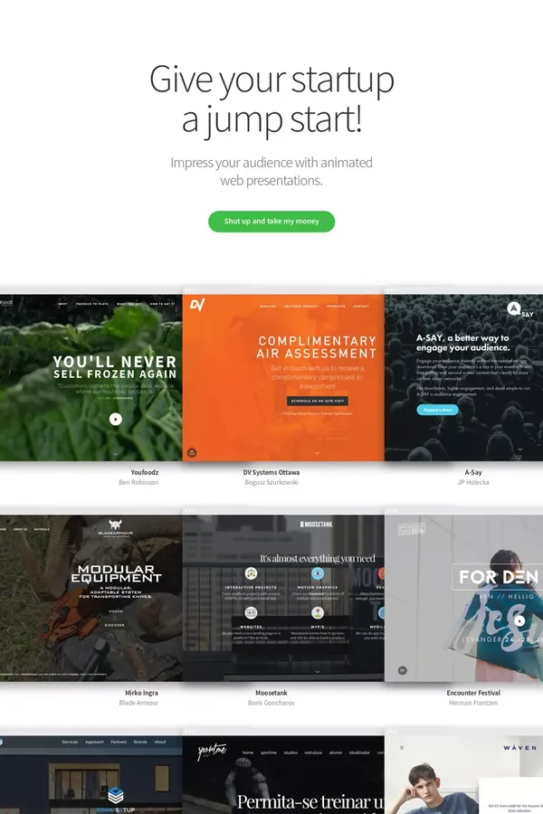 Slides 3 Framework & App: Create Beautiful Websites - Designmodo - Landing design inspiration