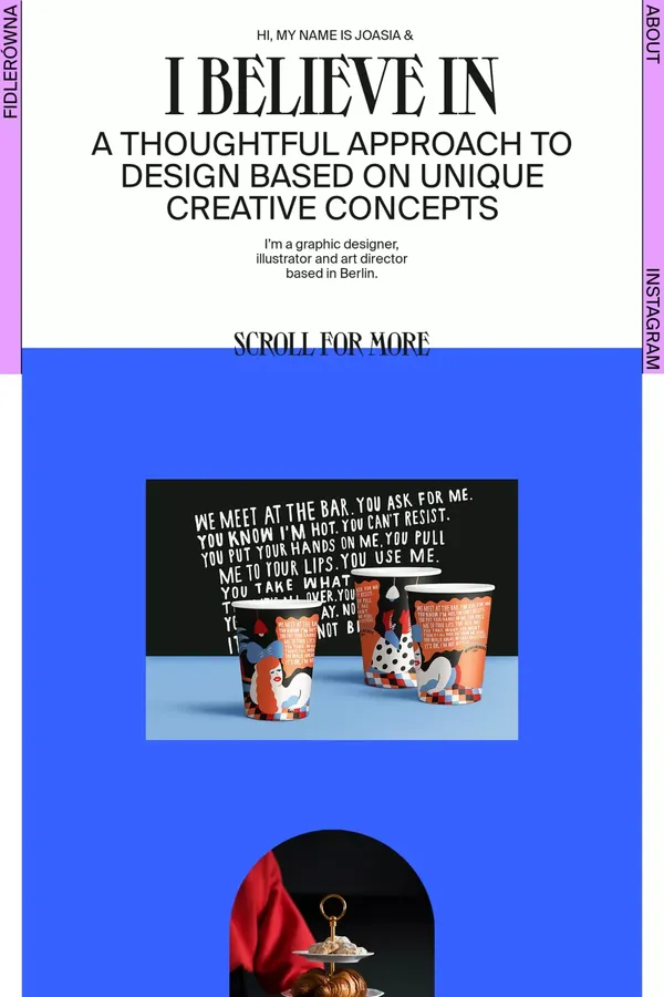 Fidlerówna | Graphic Design, Illustration & Art Direction - Portfolio design inspiration