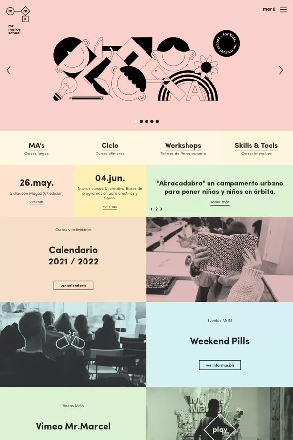 Formación intensa presencial y online directo - Mr Marcel School Madrid - Other design inspiration