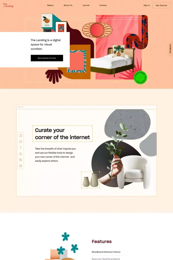 The Landing - Landing design inspiration