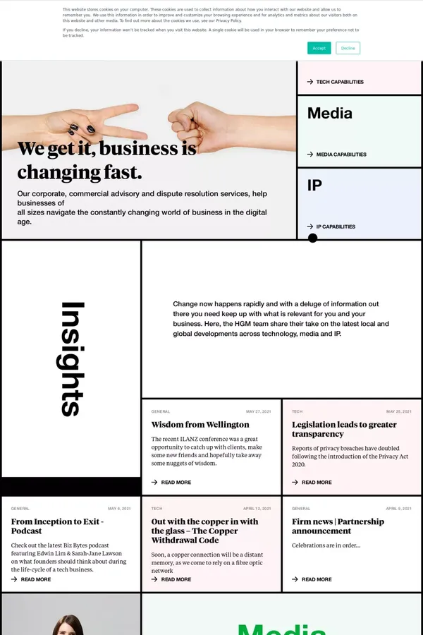 Home | Hudson Gavin Martin - website design inspiration