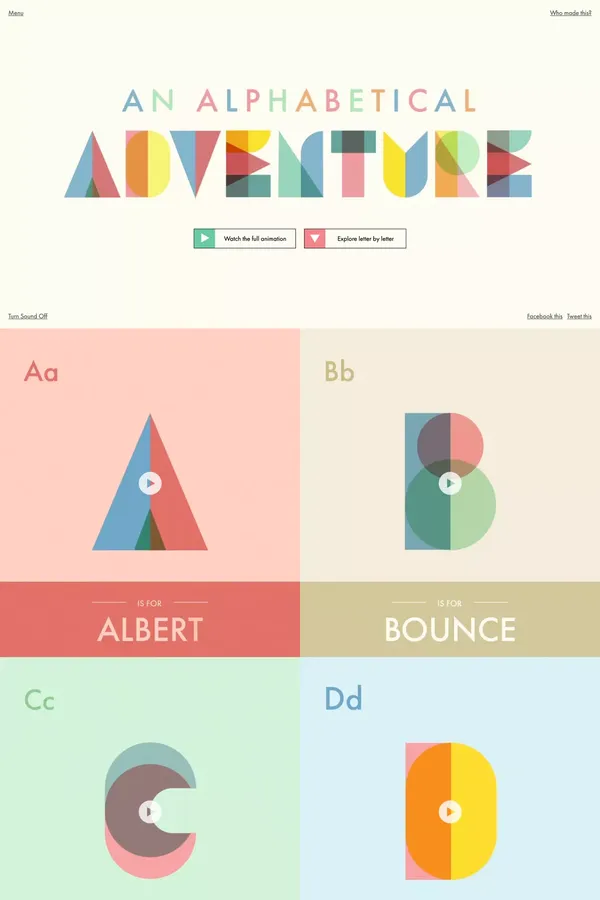 A is for Albert - Other design inspiration
