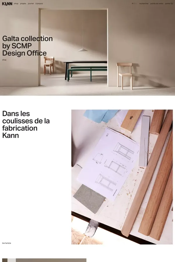 Kann Design - Landing design inspiration