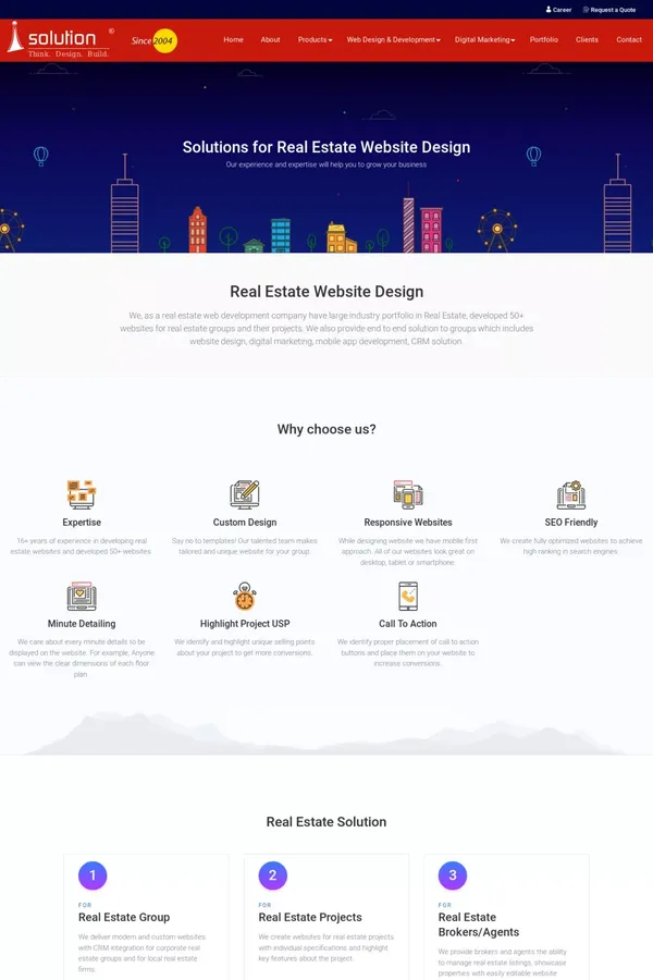 Real Estate Web Design Company | Real Estate Web Development Services - website design inspiration