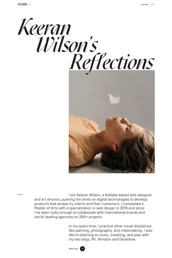 Homepage 1 - website design inspiration