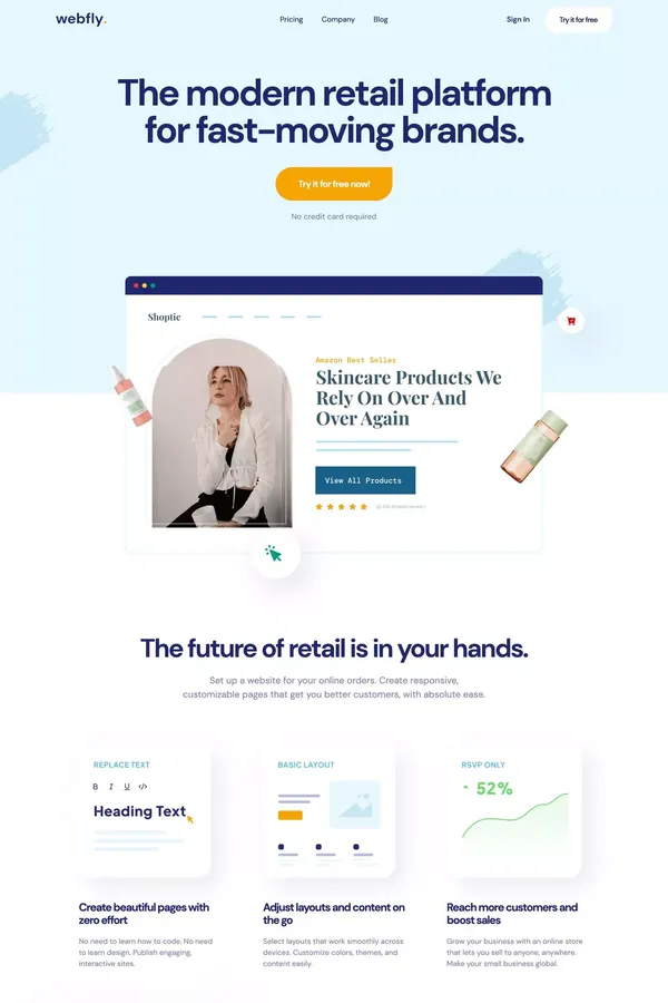Webfly - Software WebflowTemplate - Template design inspiration