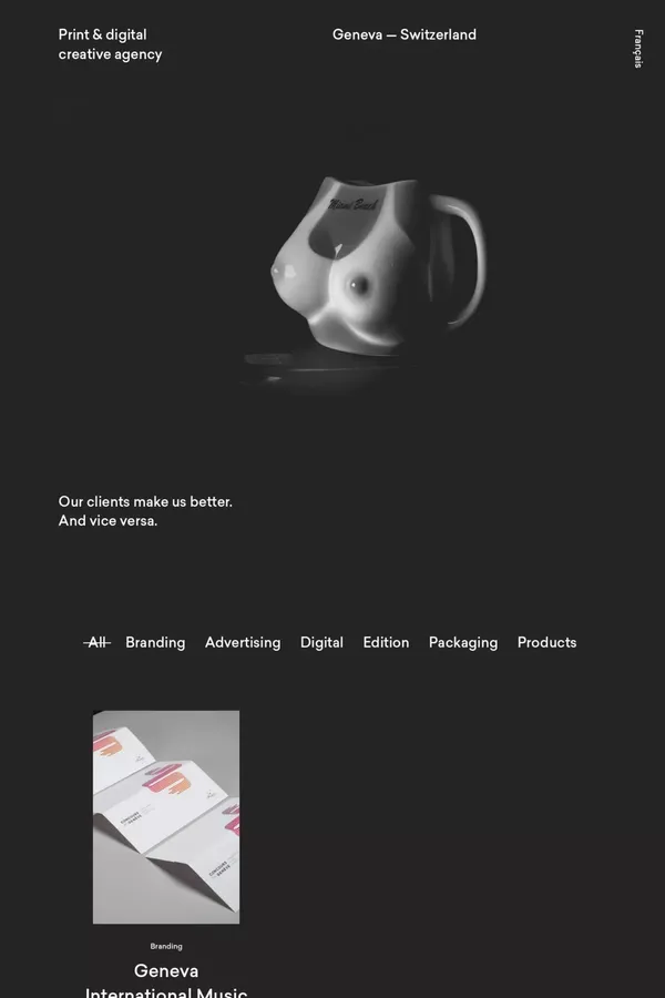 the Workshop - Portfolio design inspiration