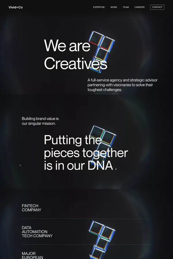 Vivid+Co | Full-Service Agency and Strategic Advisor - Portfolio design inspiration