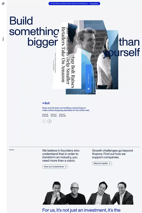 Activant - Portfolio design inspiration