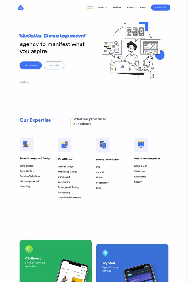 CodeTheorem - Leading UI/UX Design and Development Agency - website design inspiration