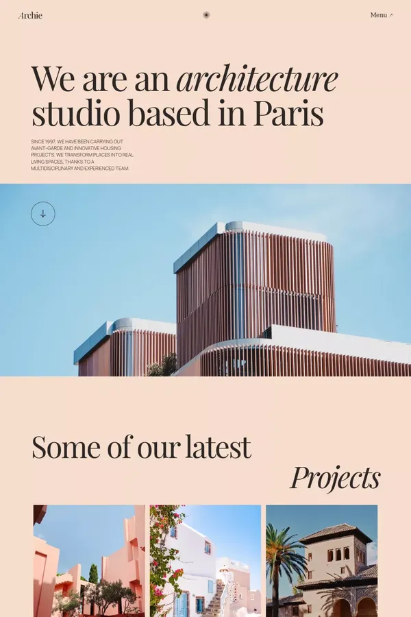 Archie - Webflow Website Template - Template design inspiration