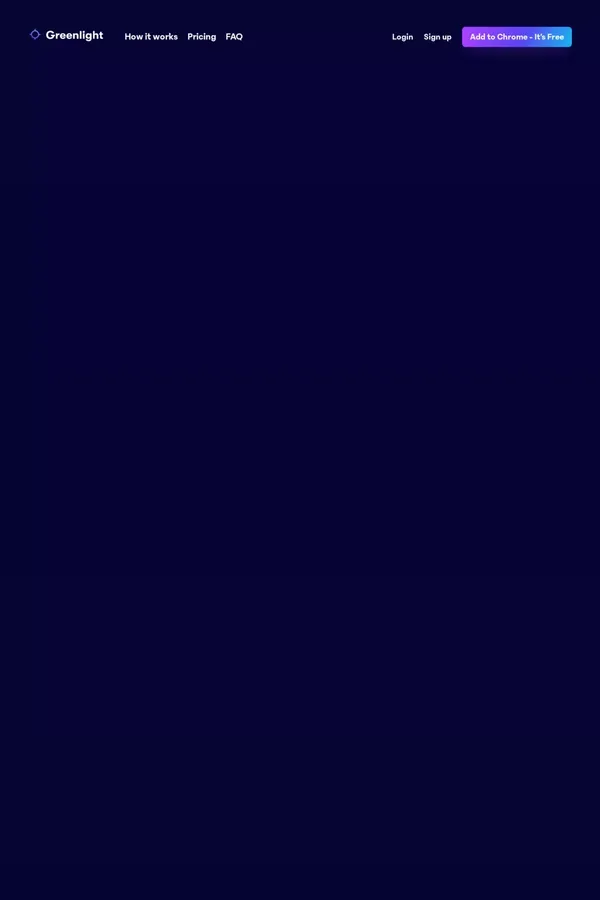 Greenlight makes it easy to leave feedback on any website. - website design inspiration