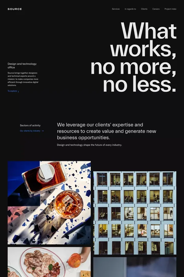 Source - Bureau de Design et technologie - Portfolio design inspiration