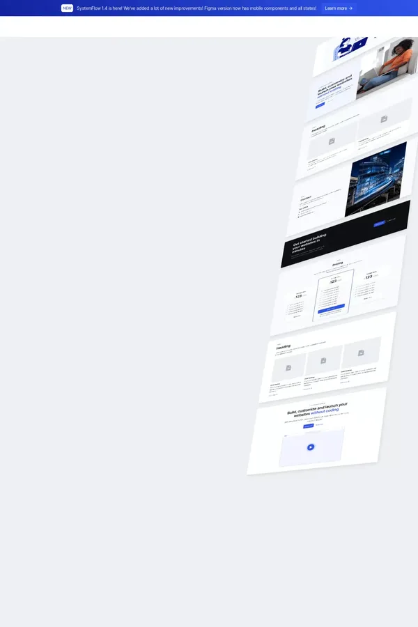 SystemFlow | UI Framework for Webflow & Figma - website design inspiration