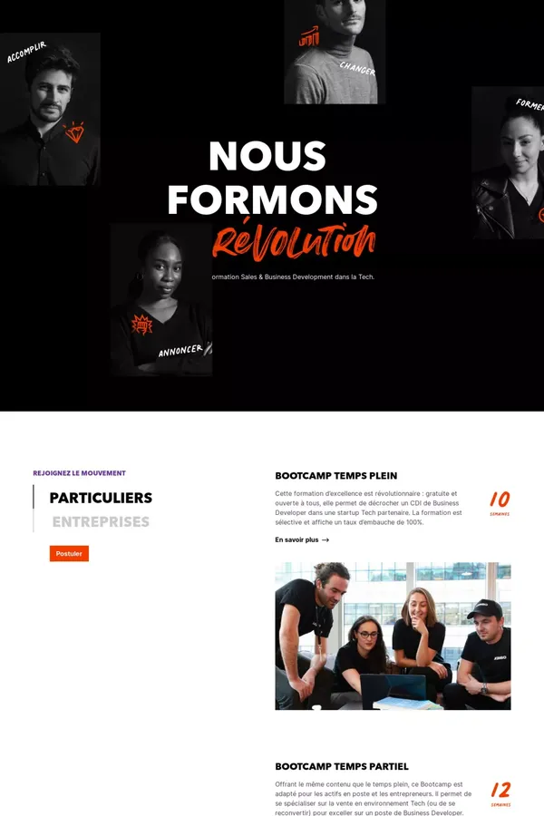 Akimbo - website design inspiration