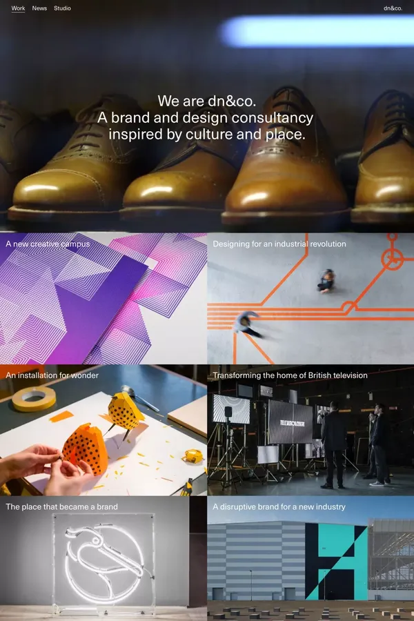 dn&co. - Portfolio design inspiration