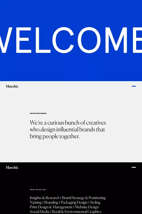Studio Marche | Food and Wine Branding, Packaging Design, Website Design and Brand Promotions | Design Agency, Melbourne - Portfolio design inspiration
