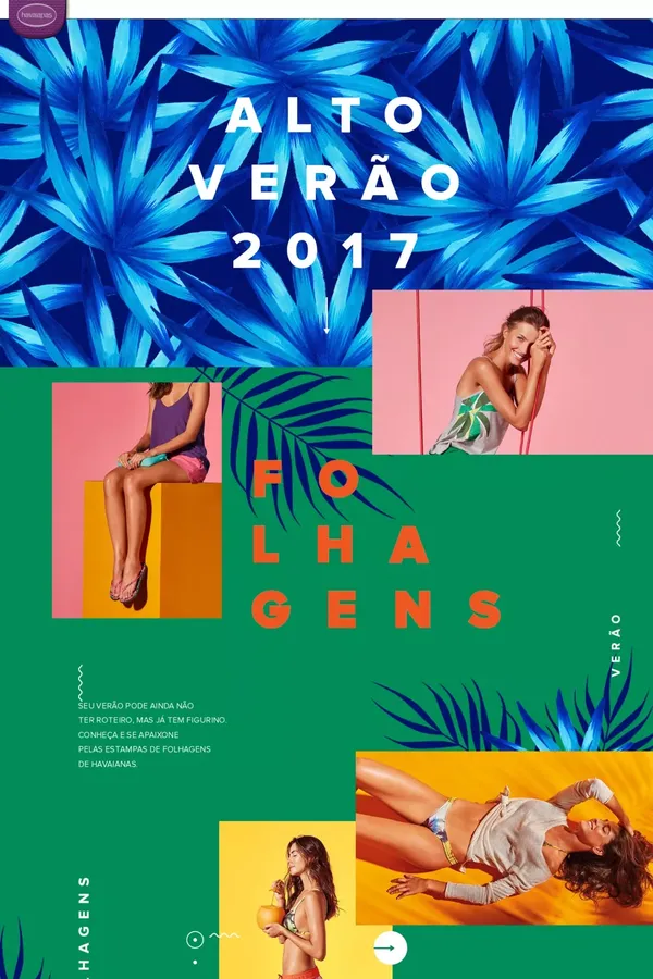 Havaianas - Ecommerce design inspiration
