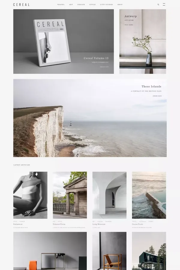 Cereal Magazine - Other design inspiration