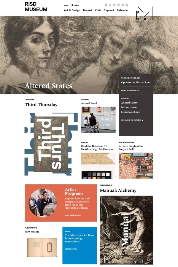 RISD MUSEUM - Other design inspiration