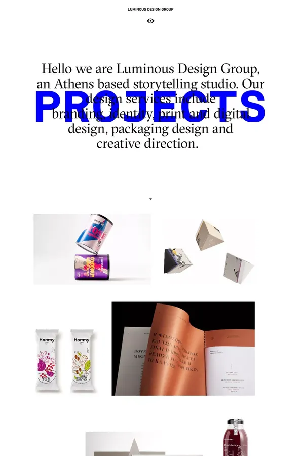 See more do more | Luminous Design Group - Portfolio design inspiration